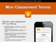 Tablet Screenshot of monclassement.fr